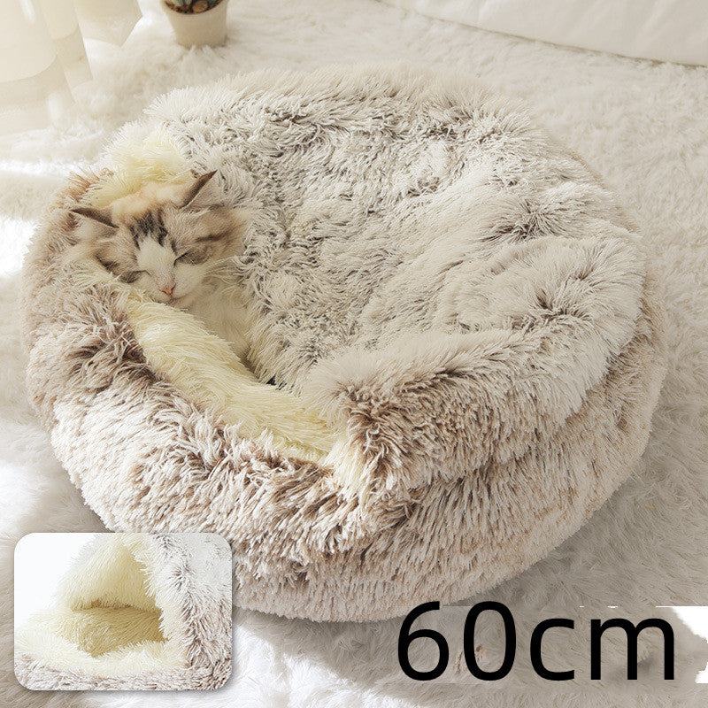 Cama de invierno para gatos y perros