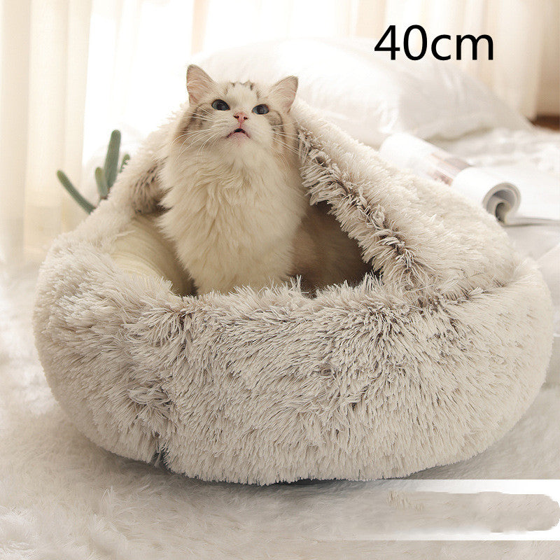 Cama de invierno para gatos y perros