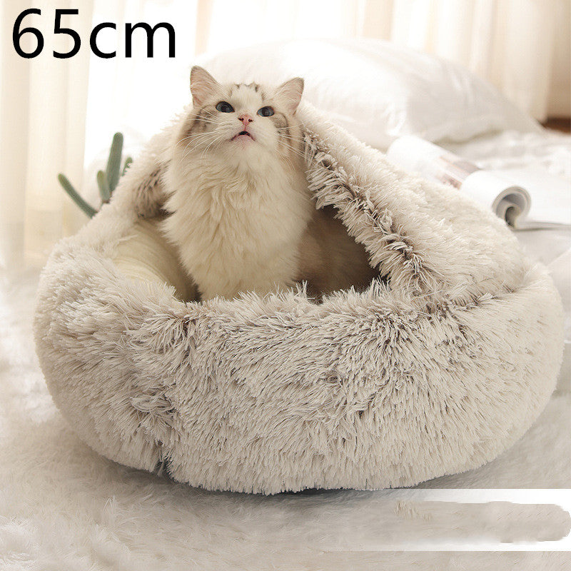 Cama de invierno para gatos y perros