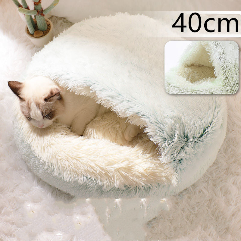 Cama de invierno para gatos y perros