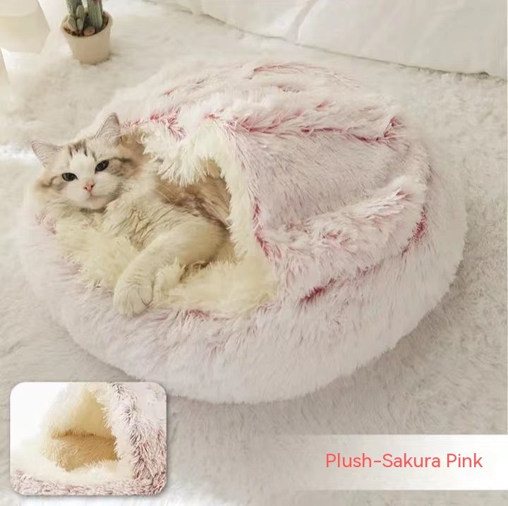 Cama de invierno para gatos y perros