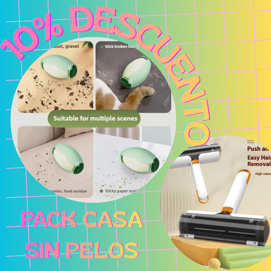 Pack Casa sin pelos 🐩