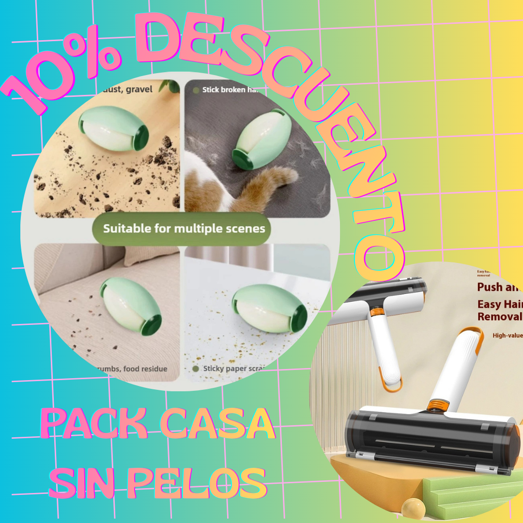 Pack Casa sin pelos 🐩