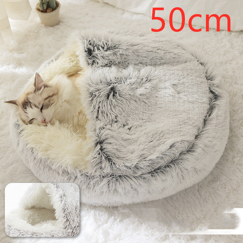 Cama de invierno para gatos y perros