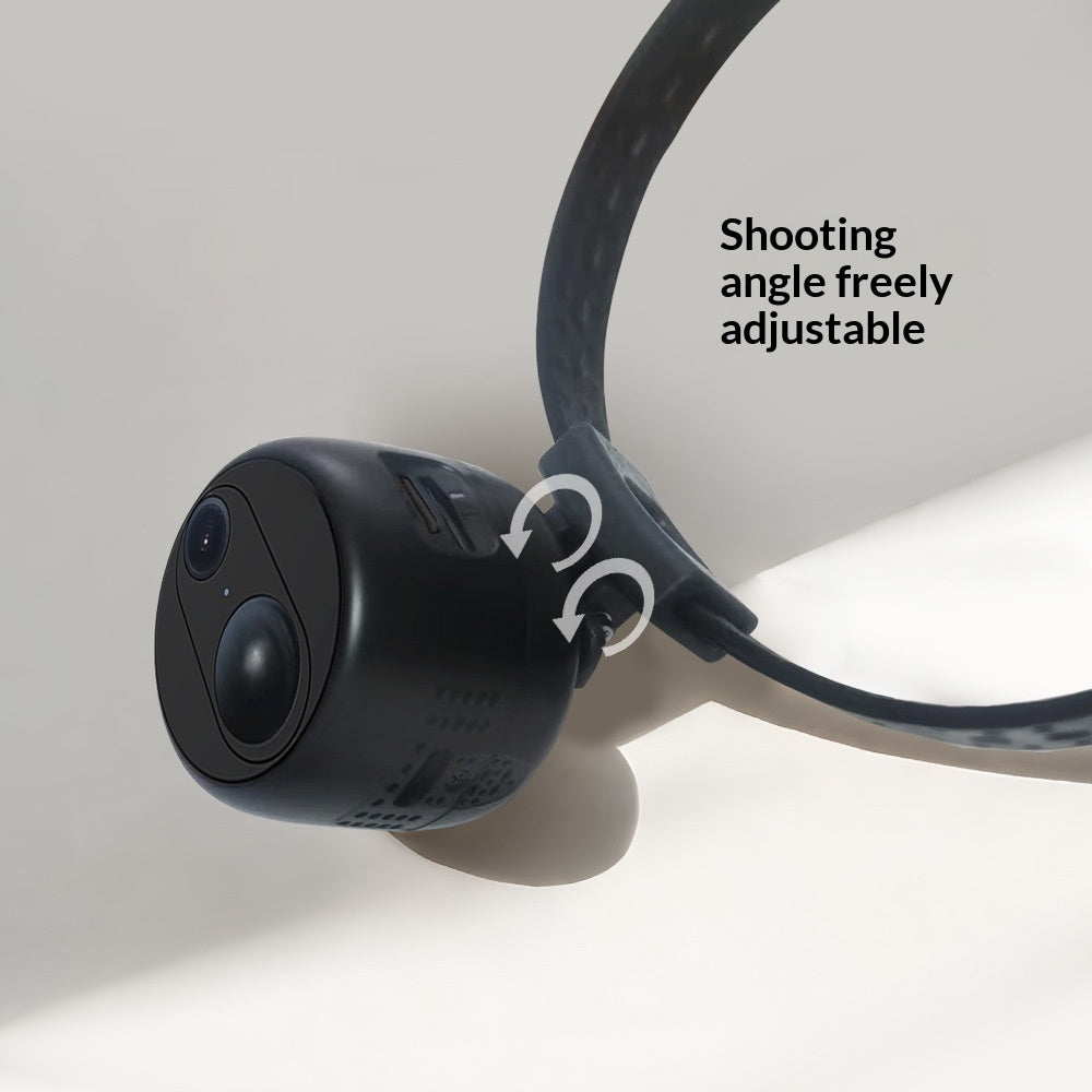 Correa para mascotas con cámara y grabadora