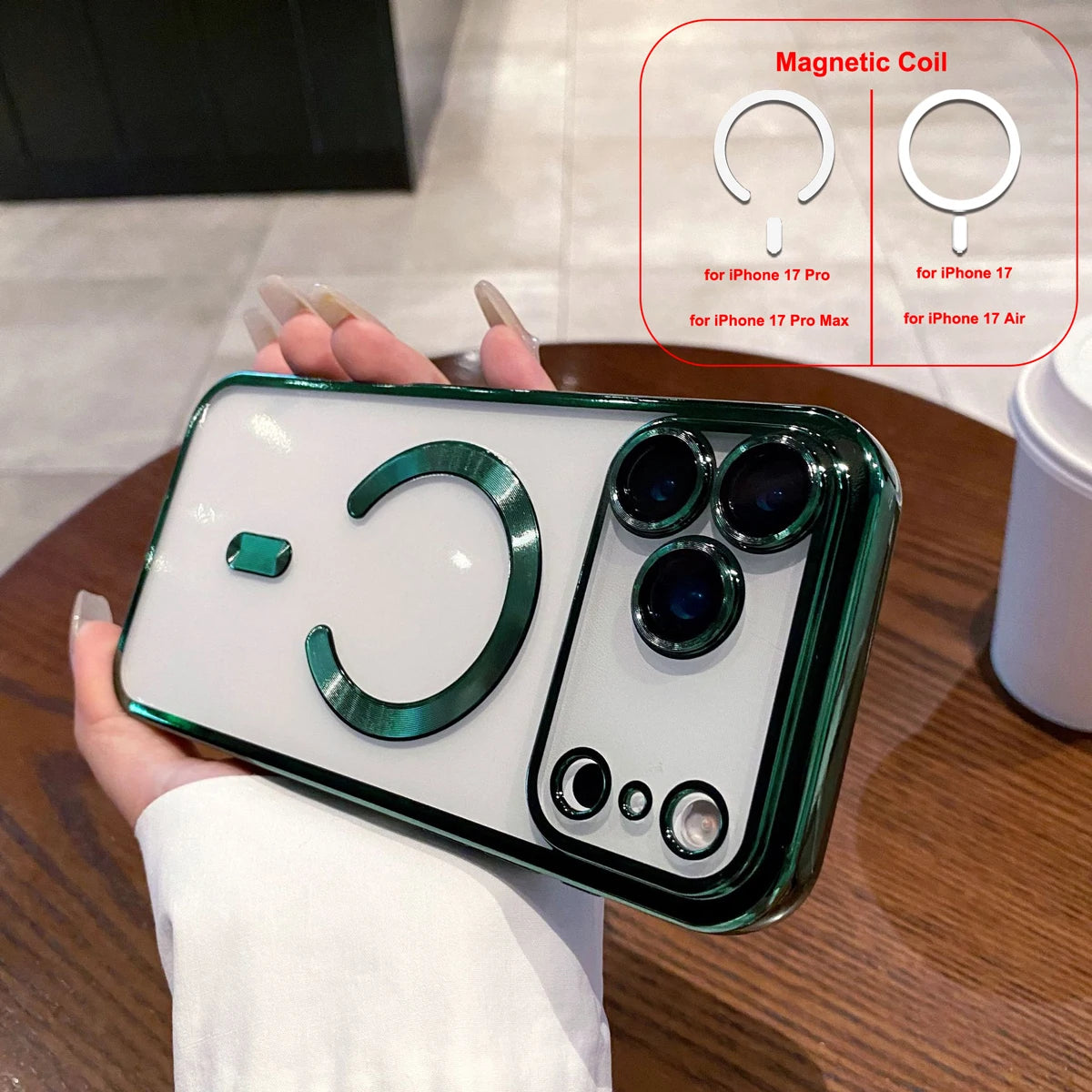 Funda magnética para iPhone