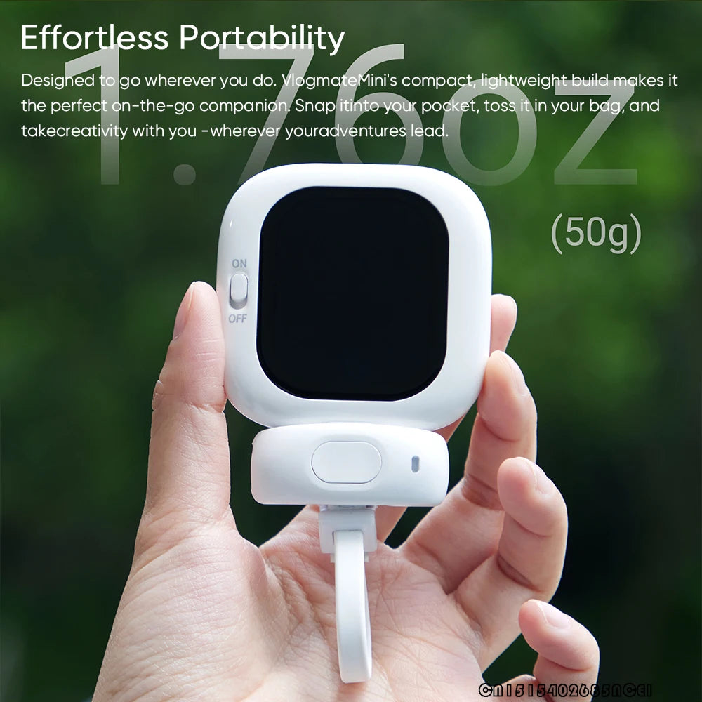 Mini pantalla magnética para selfies