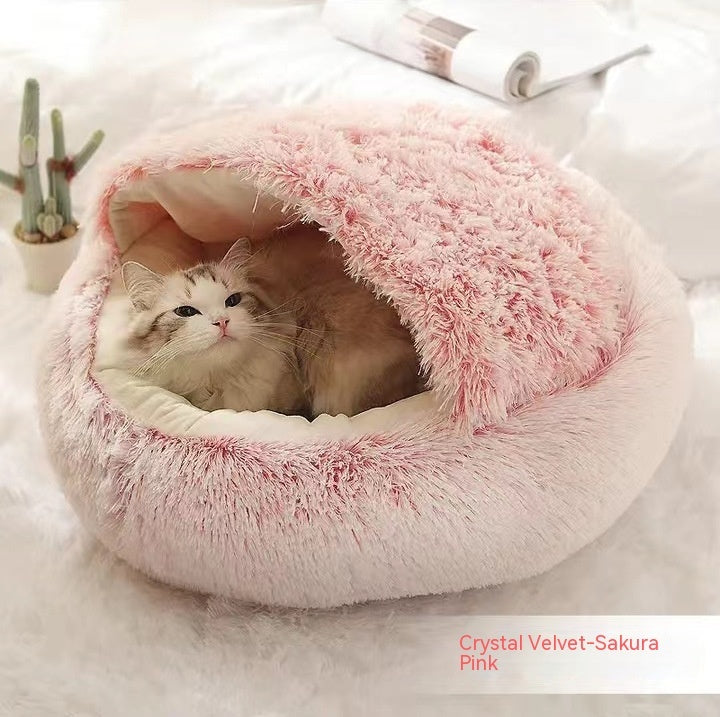 Cama de invierno para gatos y perros